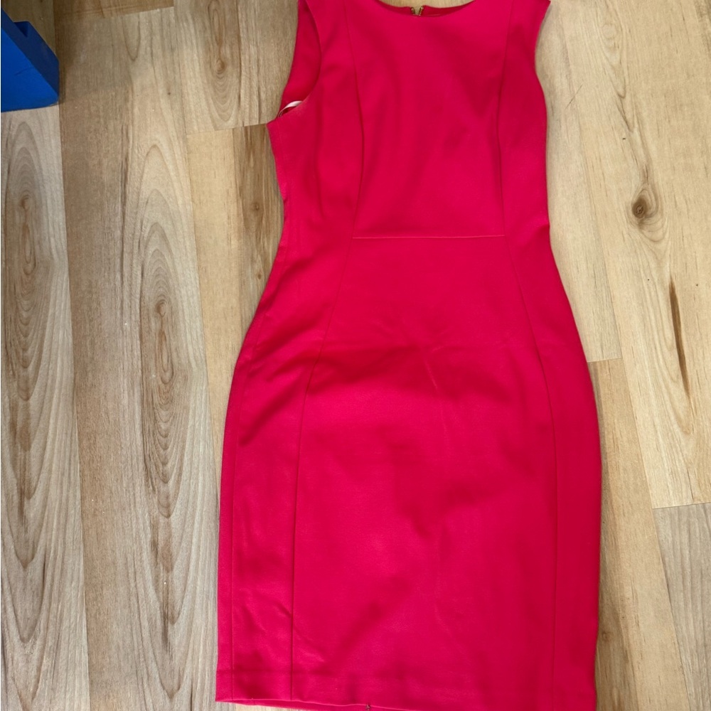 Dark Pink Calvin Klein Dress Size 6